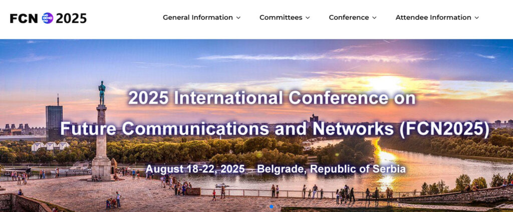 The prestigious international conference FCN 2025 is coming to Belgrade!